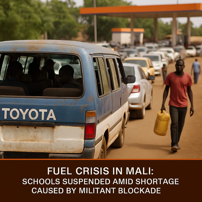 Mali Fuel Crisis: Education on Hold as a Nation Runs Out of Energy
